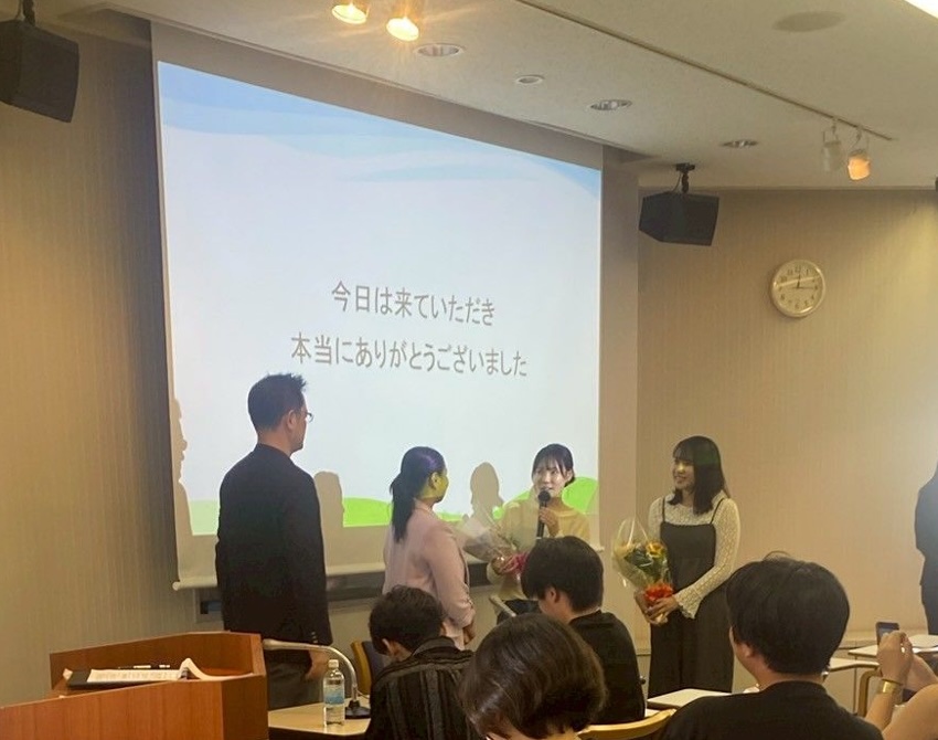 花束贈呈